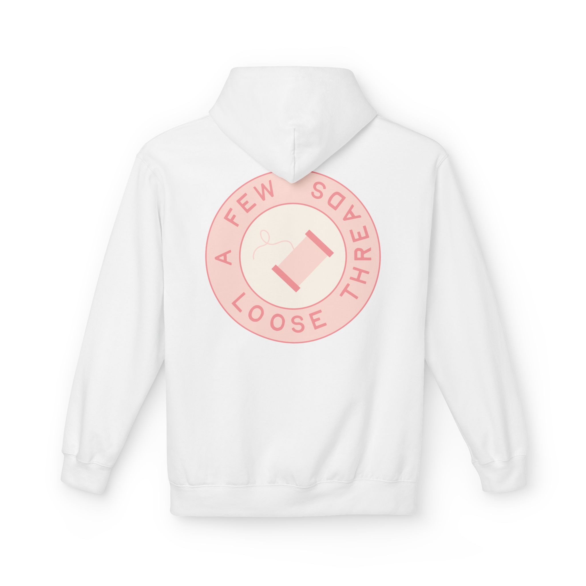 AFLT Front & Back Hoodie in Pink - Image 22