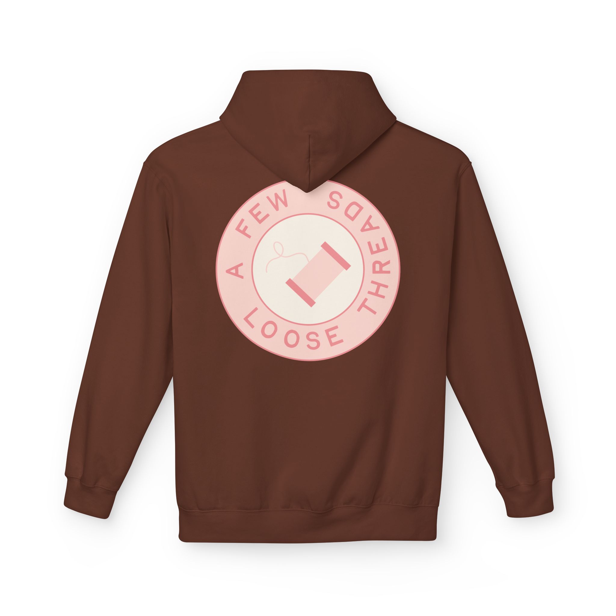 AFLT Front & Back Hoodie in Pink - Image 36