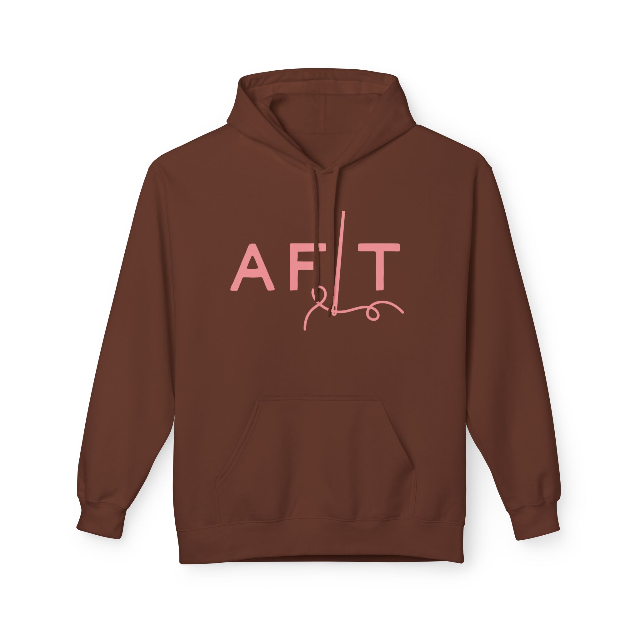 AFLT Front & Back Hoodie in Pink - Image 35