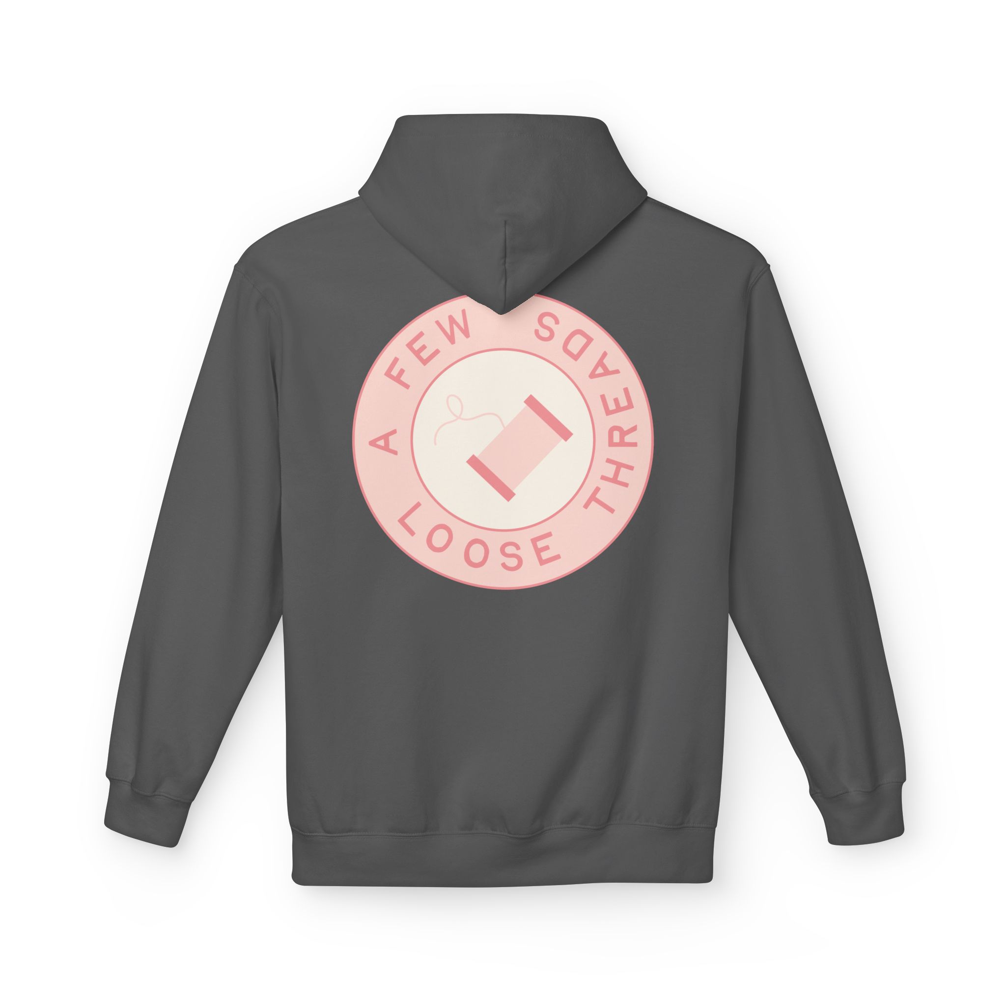 AFLT Front & Back Hoodie in Pink - Image 52