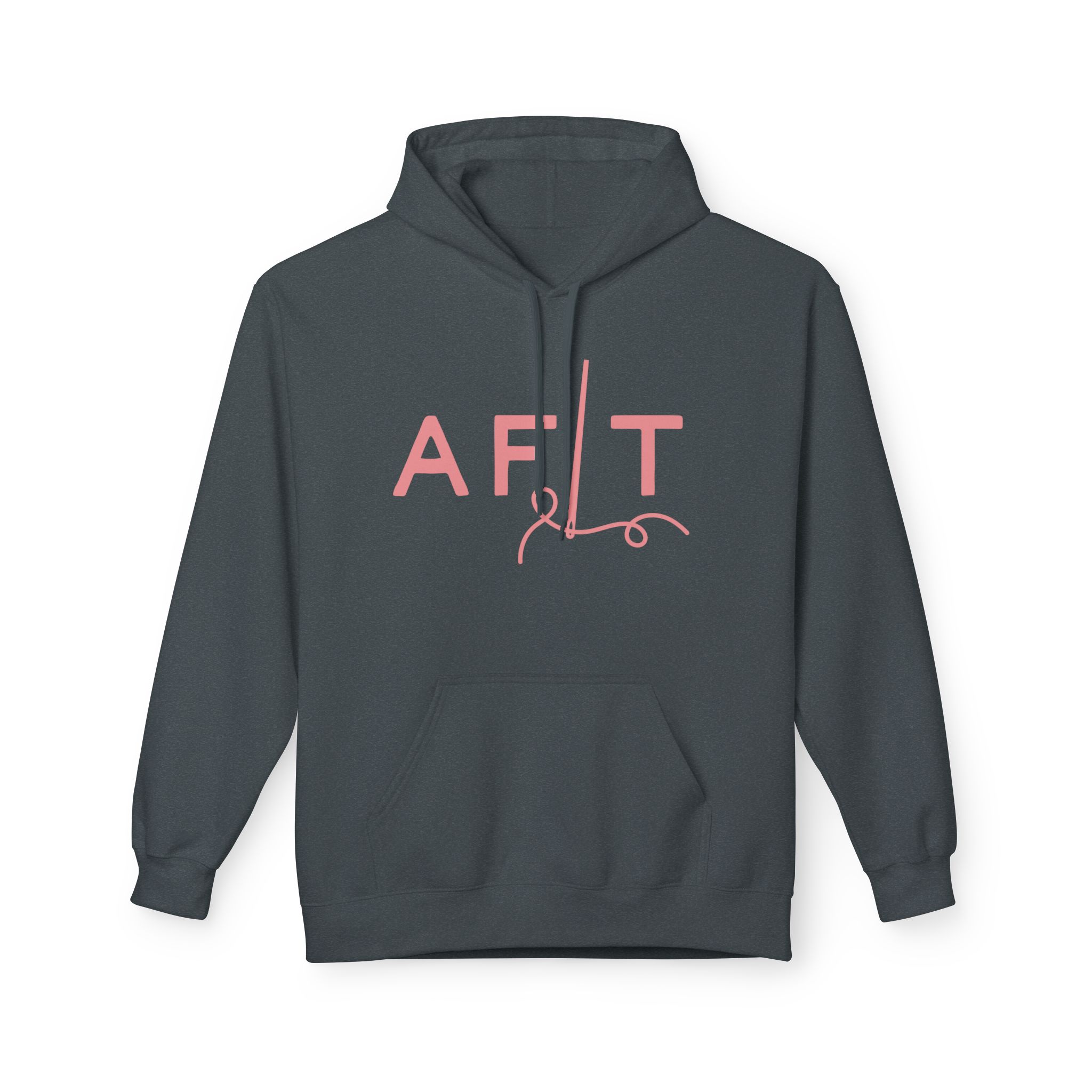 AFLT Front & Back Hoodie in Pink - Image 7