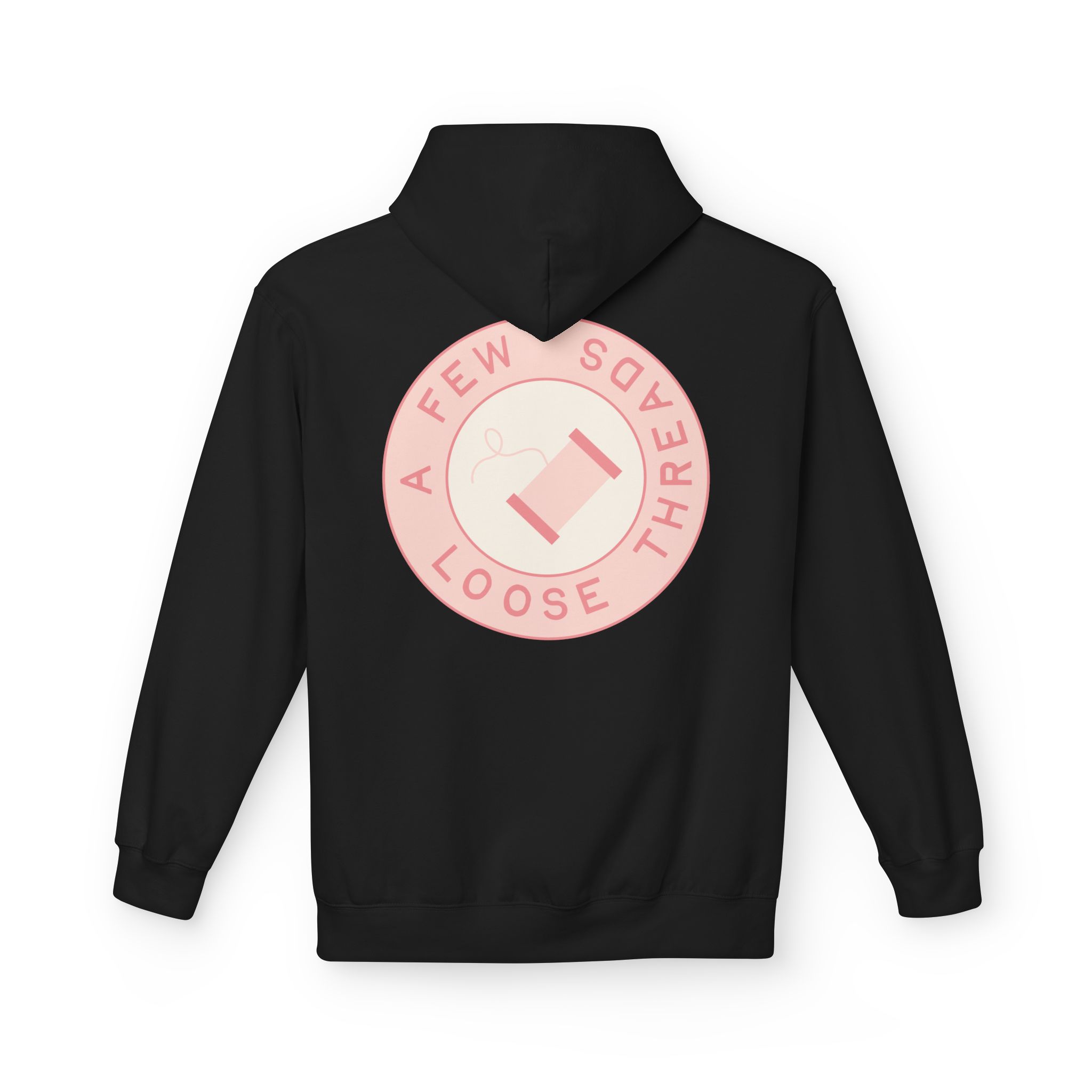 AFLT Front & Back Hoodie in Pink - Image 28