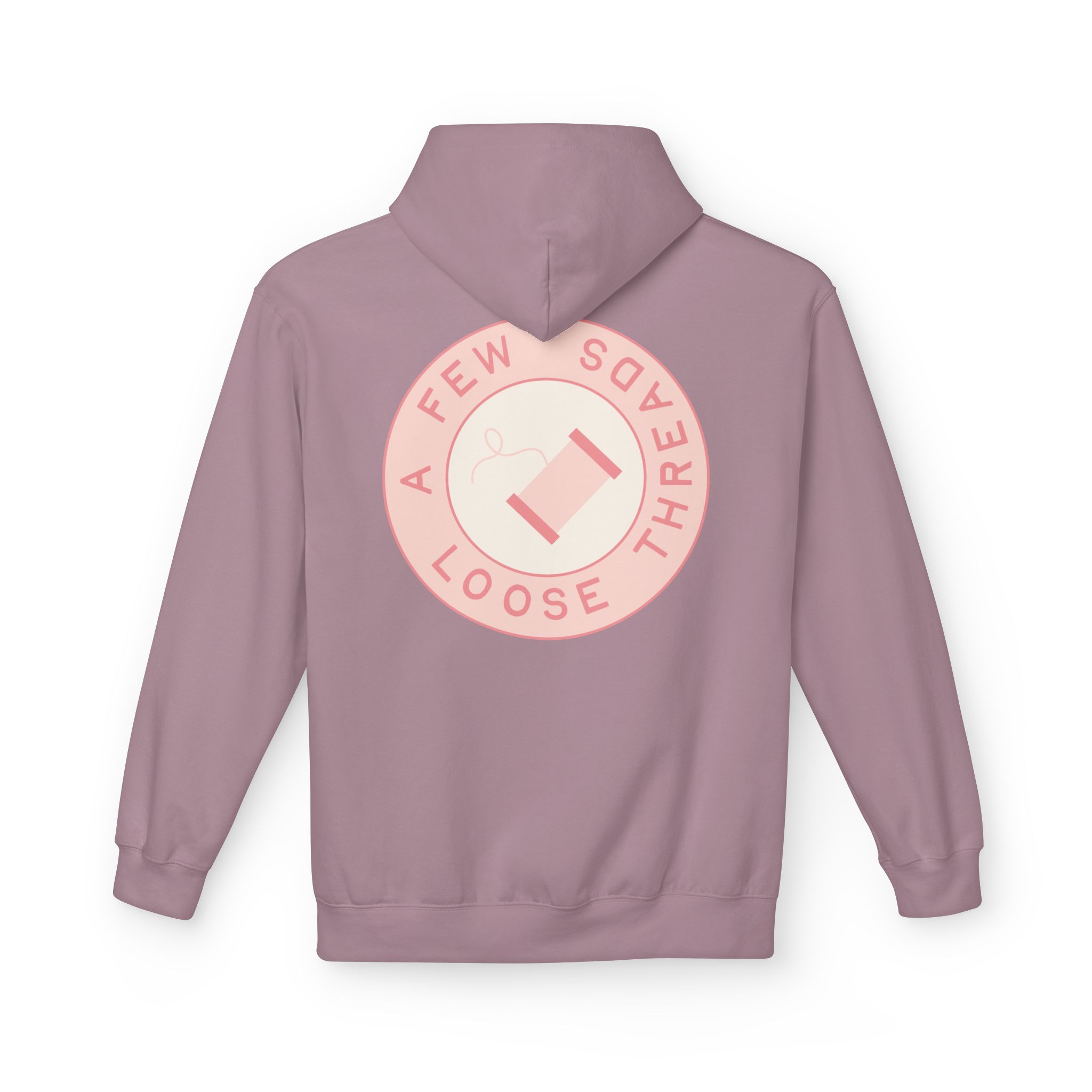 AFLT Front & Back Hoodie in Pink - Image 56