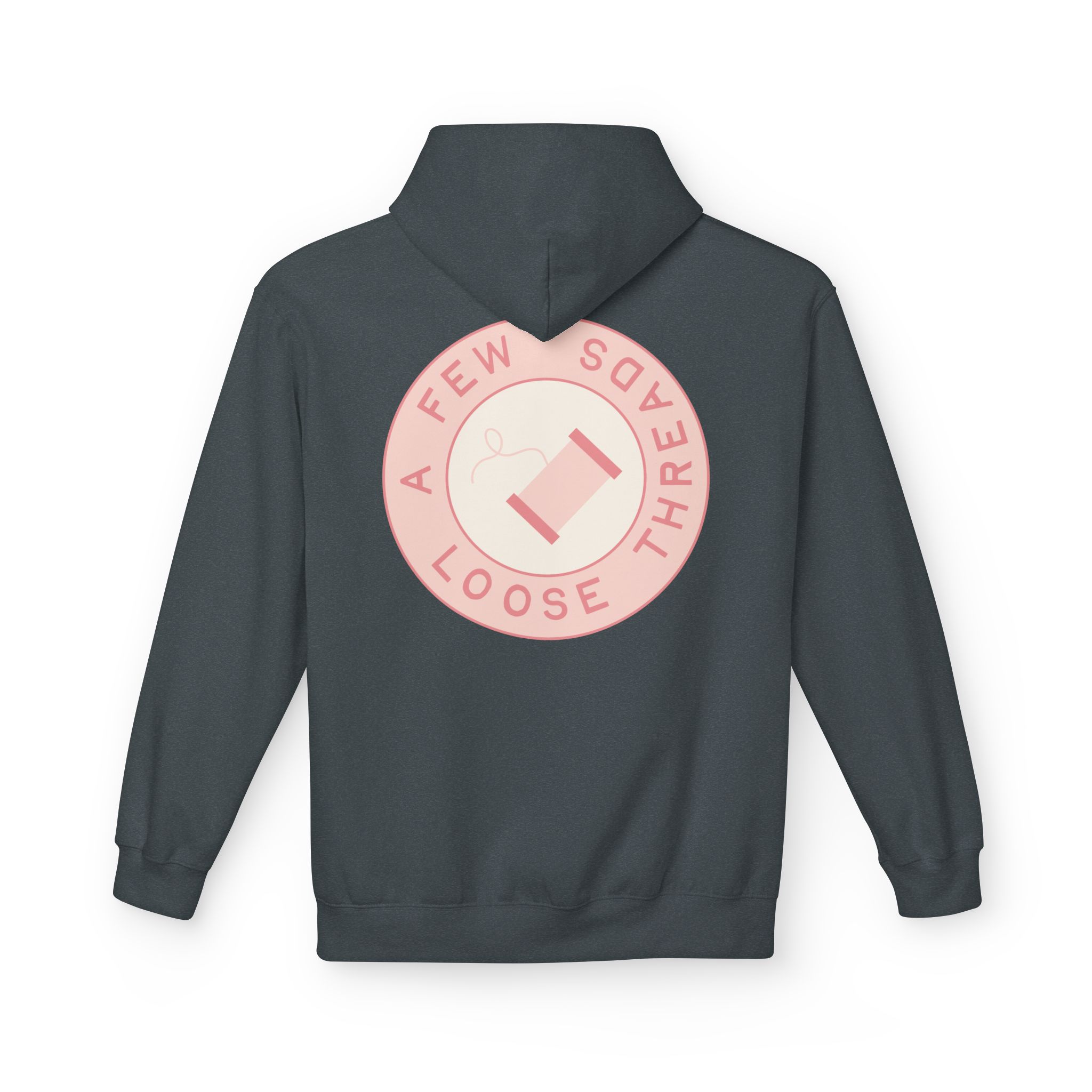 AFLT Front & Back Hoodie in Pink - Image 10