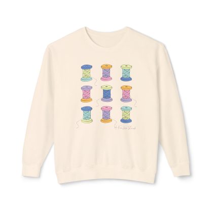 Colorful Spools Crewneck Sweatshirt