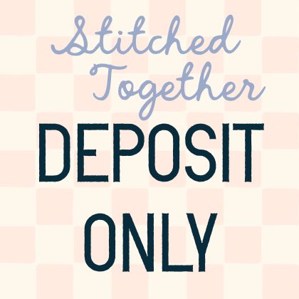 Stitched Together Sewing Retreat April 2026 - Deposit